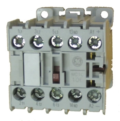 GE MC1C 10E 3 pole miniature contactor