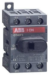 ABB OT40F3 40 AMP Disconnect Swtich