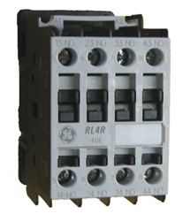 GE RL4RA040TJ 4 pole IEC Rated Control Relay