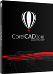 CorelCAD 2018 ML (DVD case) -Commercial -BOX Win