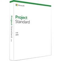 Microsoft Project 2019 Standard - 1 License -Commercial -WIN -Box