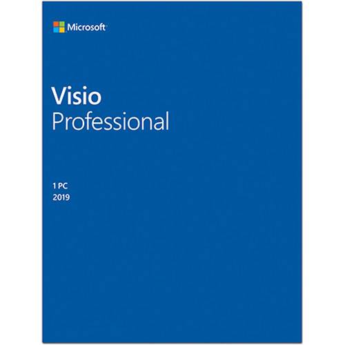 Microsoft Visio 2019 Professional - 1 PC -Commercial -WIN -Box