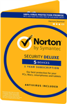 Symantec Norton Security Deluxe 3.0 -1 License/5 Device  -MAC/WIN -Commercial -BOX