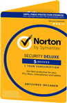 Symantec Norton Security Deluxe -5 Device  -MAC/WIN -Commercial -ESD