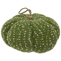 Green Plush Speckle Pumpkin