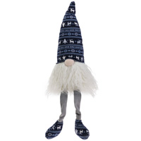 Einar Snaeland Gnome with Dangling Legs Blue Gray