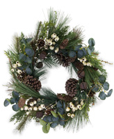 White Berry Bell Wreath