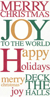 Joy to the World Guest Towels