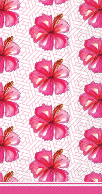 Rosanne Beck Hibiscus Guest Towels