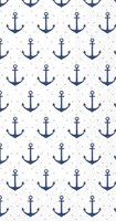 Anchor Dots Blue/Grey Guest Towels