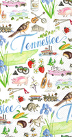 Rosanne Beck - Tennessee State Collection TN Guest Towel