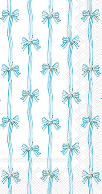 Baby Toile Guest Towel blue