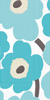 Marimekko Unikko Turquoise Guest Towels