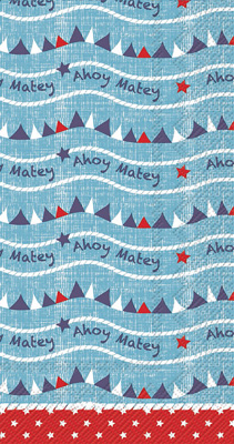 Ahoy Matey Guest Towels