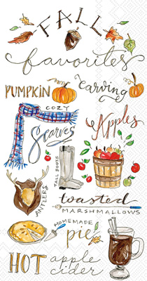 Rosanne Beck Fall Favorites Guest Towel