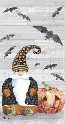 Halloween Gnome Guest Towel