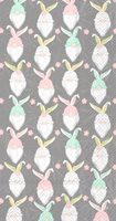 Bunny Gnome Pattern Guest Towel