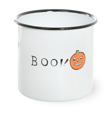 Enamel Canister Boo!