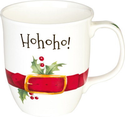 Ho Ho Ho Bone China Country Mug