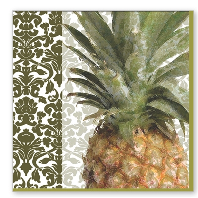 Exotic Pineapple Cocktail Napkins