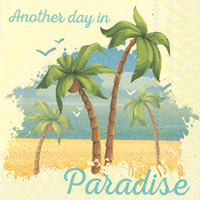 Another Day in Paradise Cocktail Napkins