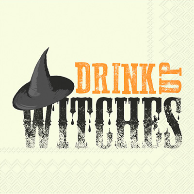 Drink Up Witches Cocktail Napkins