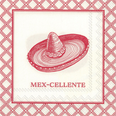 Rosanne Beck Mexcellente Cocktail Napkins