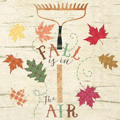 Fall is in the air Cocktail Napkin