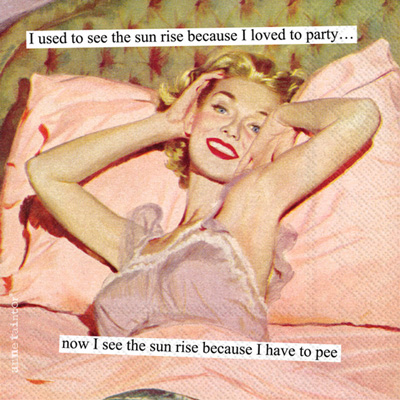 Anne Taintor - Sun Rise Cocktail Napkin