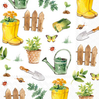 Gardening Cocktail Napkin