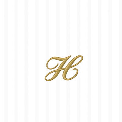 Monogram H Cocktail Napkins