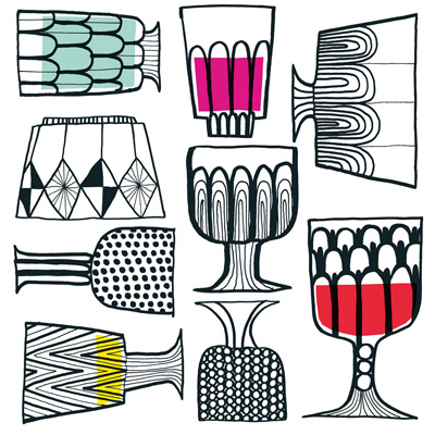 Marimekko Kippis Cocktail Napkins