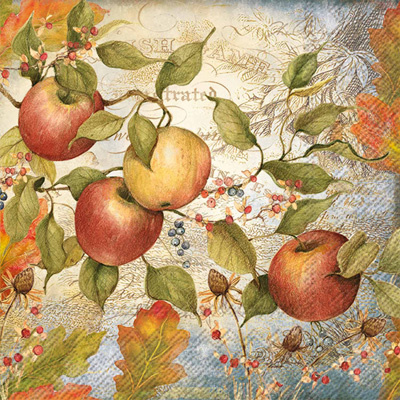 Apple Cocktail Napkins