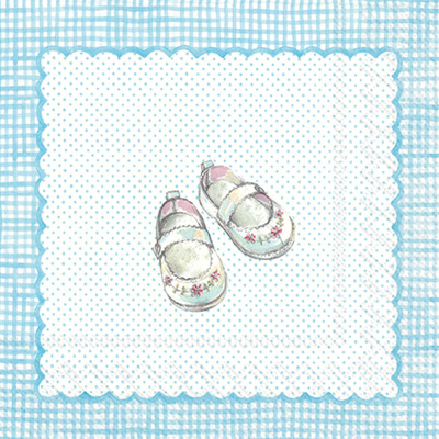 For My Little Baby Light Blue Cocktail Napkins