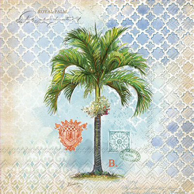 Royal Palm Cocktail Napkins