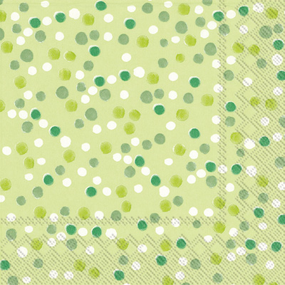 Dolly Light Green Cocktail Napkins