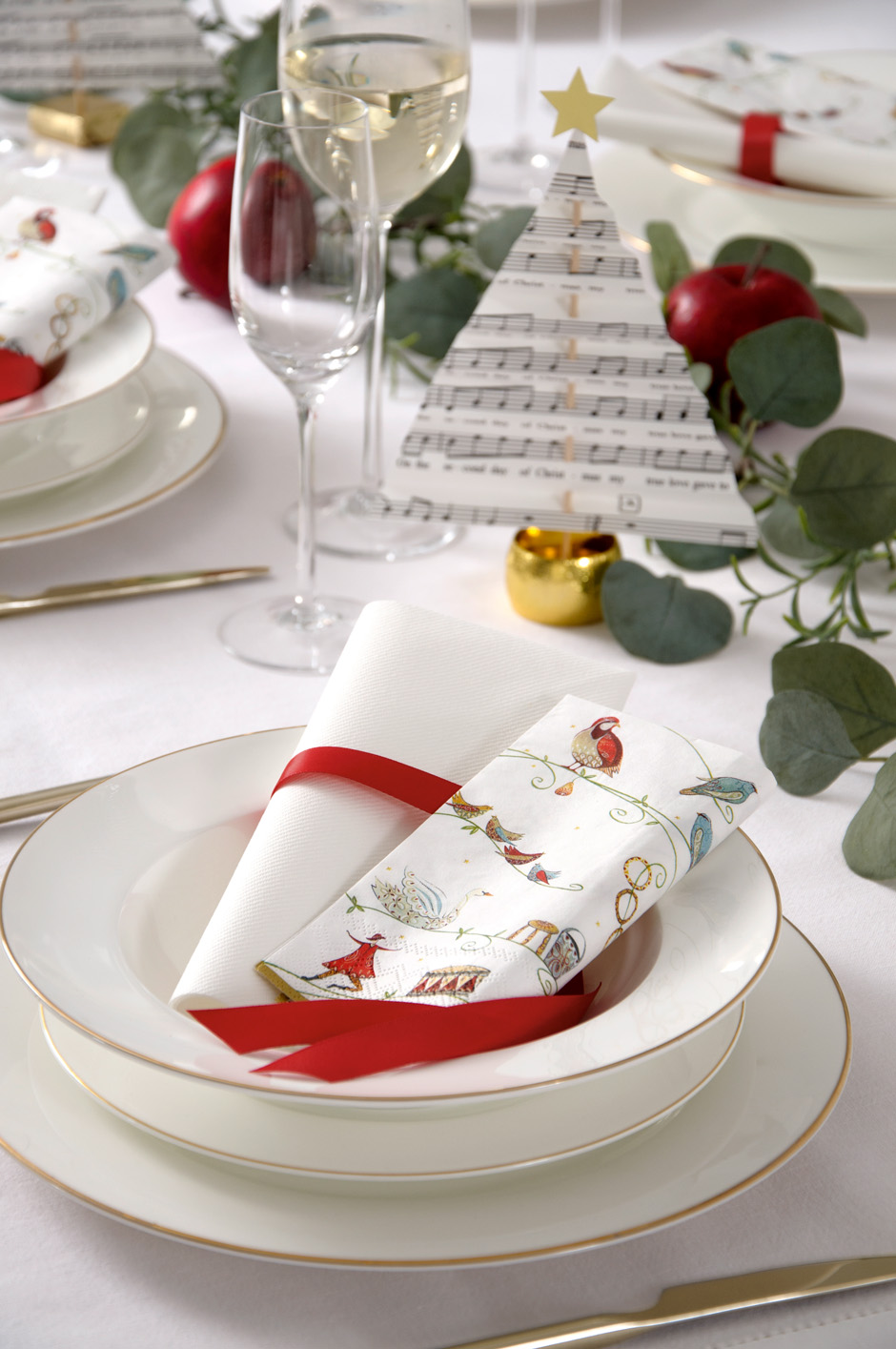 12 Days of Christmas Cocktail Napkins