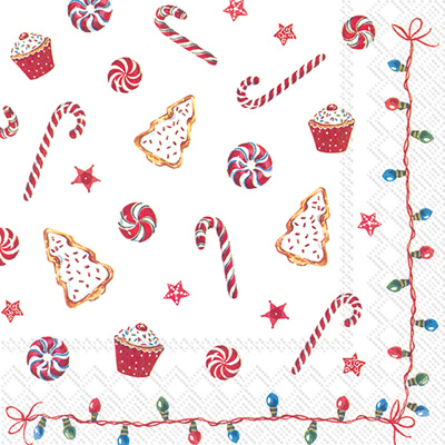 Christmas Sweets Cocktail Napkins