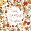 Mia Charro Positive Thoughts Cocktail Napkin