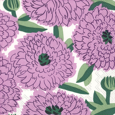 Marimekko Primavera Lilac Cocktail Napkins