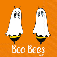 Boo Bees Cocktail Napkin