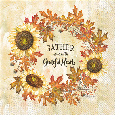 Gather Here Fall Days Cocktail Napkin