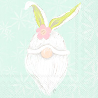 Bunny Gnome Cocktail Napkin