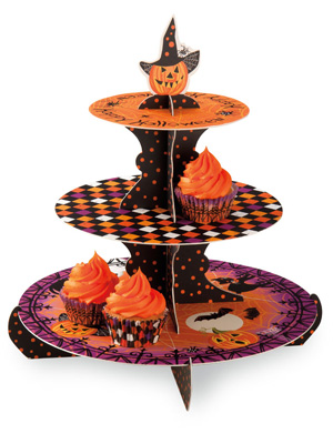 Haunted Halloween Cupcake Stand