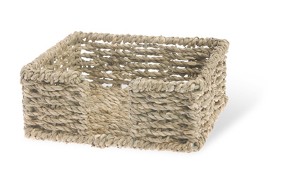 Seagrass Cocktail Napkin Caddy