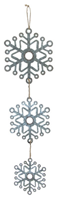 Dangling Snowflakes Trio