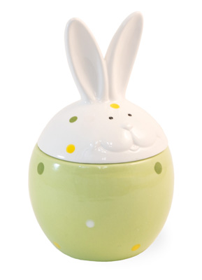 Dotty Bunny Jar Large