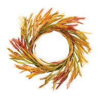 Autumn Wheat Wreath