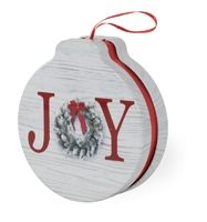 Joy Wreath Ornament