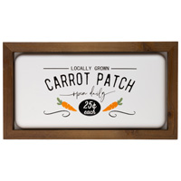 Carrot Patch Metal Sign